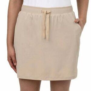 NEW Cloudveil Woven Skort | Tan